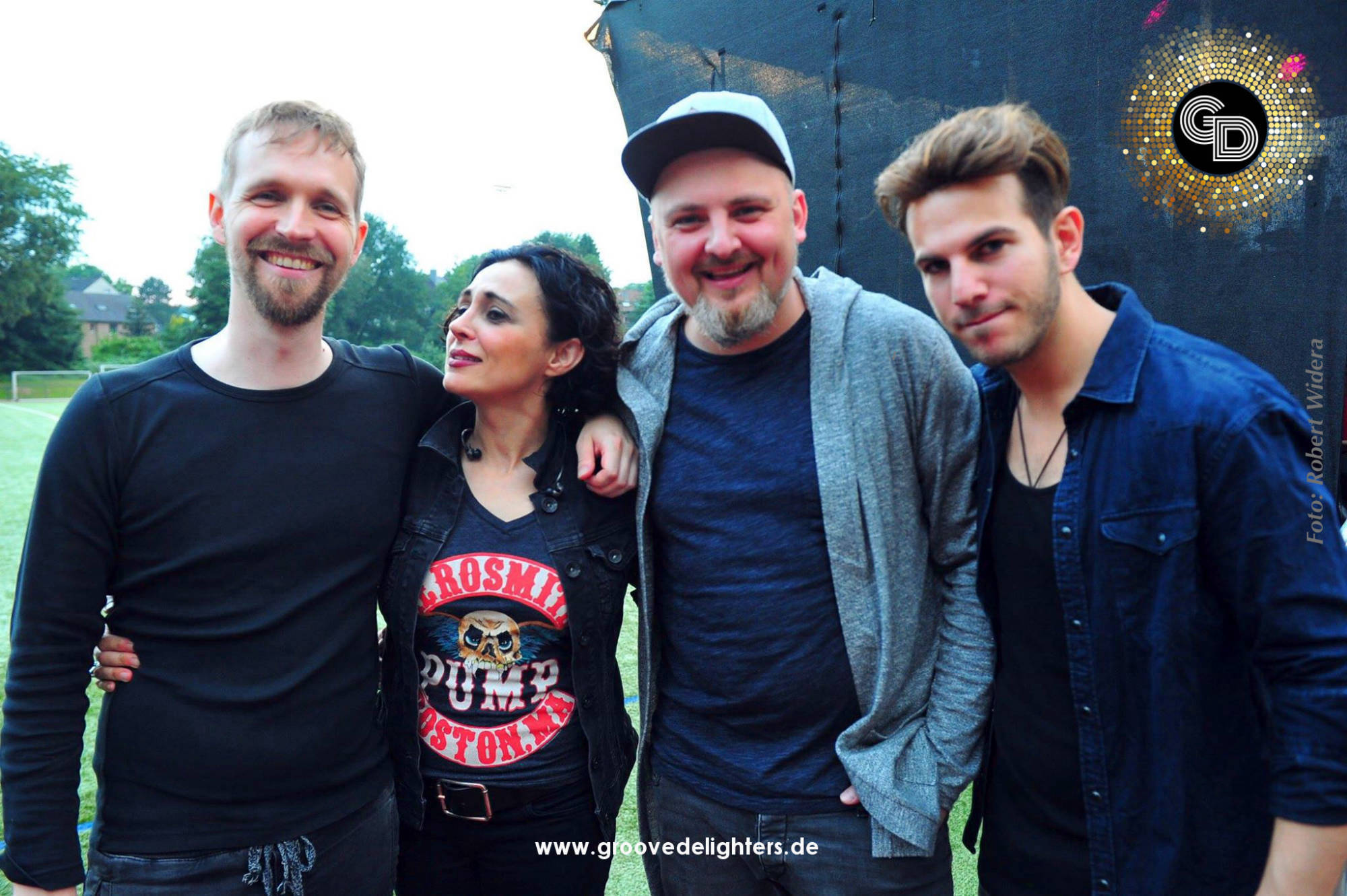 Sylvia Gonzalez Bolivar with GROOVE Delighters in Essen, June 2018